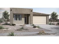 Charming single-story home featuring desert landscaping and a neutral color scheme at 26646 S 230Th St, Queen Creek, AZ 85142