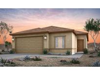 Charming single-story home with a neutral color palette, a two-car garage and low-maintenance landscaping at 42925 W Peters Dr, Maricopa, AZ 85138