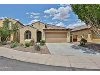 Charming home with a well-manicured front yard and a two-car garage, nestled in a quiet neighborhood at 9072 W Myrtle Ave, Glendale, AZ 85305