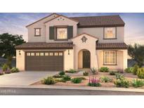 Charming two-story home with a covered entrance, desert landscaping and a two car garage at 27965 N 72Nd Ave, Peoria, AZ 85383
