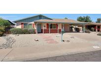 Charming single story home with well-maintained landscaping and gravel yard at 4418 W Palo Verde Ave, Glendale, AZ 85302