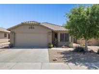 Charming single-story home featuring a low maintenance landscape and a two car garage at 17229 N 51St Dr, Glendale, AZ 85308