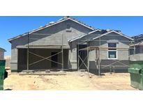 New construction home featuring stucco and tile roof, ready for personalization at 8474 W Clemente Way, Florence, AZ 85132
