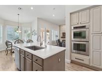 Gourmet kitchen featuring granite countertops, stainless steel appliances, and ample cabinet space at 4960 E Dale Ln, Cave Creek, AZ 85331