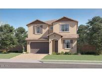 Inviting two-story home showcasing a neutral color palette, landscaped yard, and attached two car garage at 11946 W Calle De Pompas --, Peoria, AZ 85383