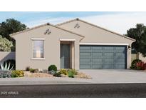 Charming single-story home with a two-car garage, desert landscaping, and a welcoming front entrance at 3352 E Ellie Trl, San Tan Valley, AZ 85143