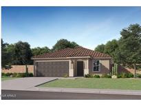 Charming single-story home with a tile roof, two-car garage, and low-maintenance desert landscaping at 4720 E Amethyst Ln, San Tan Valley, AZ 85143