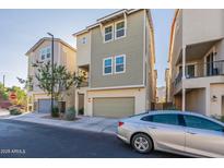 Charming two-story home with a two-car garage and low maintenance landscaping at 613 W Winchester Dr, Chandler, AZ 85286