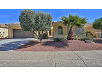 Charming home with a well-manicured front yard and desert landscaping at 23317 N Arrellaga Dr, Sun City West, AZ 85375