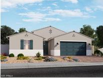 Charming single-story home featuring a two-car garage and low-maintenance desert landscaping at 15964 W El Cortez Pl, Surprise, AZ 85387