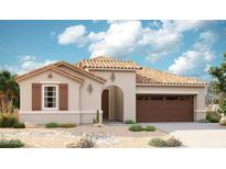 Charming single-story home showcasing a tile roof, desert landscaping, and a welcoming two-car garage at 16515 W Avenida Del Sol --, Surprise, AZ 85387