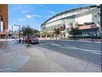 Street view of a building complex, located across the street from the Arizona Diamondbacks baseball stadium at 310 S 4Th St # 601, Phoenix, AZ 85004