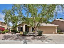 Charming single-Gathering home boasts a well-manicured front yard and desert landscaping at 15235 S 30Th St, Phoenix, AZ 85048