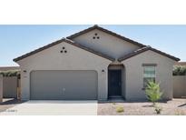 Charming single-story home with a two-car garage and neutral-toned stucco exterior at 15508 W Corte Del Sol Este --, Waddell, AZ 85355