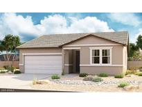 Charming single-story home featuring a two-car garage and low-maintenance desert landscaping at 18442 E Dario Rd, Gold Canyon, AZ 85118