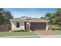 Charming home featuring a well-manicured lawn, a neutral color scheme, and a two-car garage at 3129 S 155Th Ln, Goodyear, AZ 85338