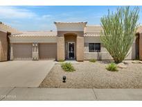 Charming single-story home with desert landscaping and two-car garage at 16450 E Avenue Of The Fountain -- # 20, Fountain Hills, AZ 85268