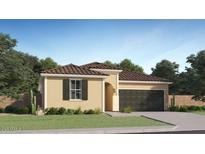 Charming single-story home featuring a tile roof, neutral exterior, and a convenient two-car garage at 4791 E Shasta Dr, San Tan Valley, AZ 85143