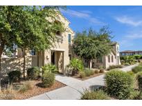 Charming two-story home featuring a private balcony and desert landscaping at 3131 S Mingus Dr, Chandler, AZ 85286