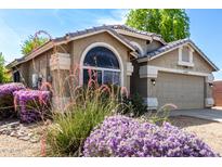Charming single-story home showcasing mature landscaping and a neutral color scheme at 20038 N 38Th Ln, Glendale, AZ 85308