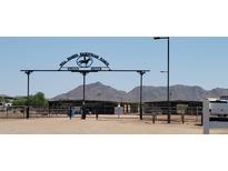 Will Rogers Equestrian Ranch in Queen Creek, Arizona, with desert landscaping and mountain views at 20452 E Appaloosa Dr, Queen Creek, AZ 85142