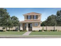 Charming two-story home with a well-maintained lawn and lovely landscaping at 24643 N 164Th Dr, Surprise, AZ 85387