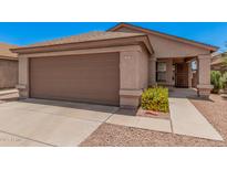 Charming single story home with a one-car garage and desert-friendly landscaping at 105 W Monona Dr, Phoenix, AZ 85027