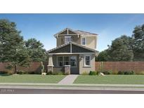 Charming two-story home with a mix of modern design elements and traditional charm, plus mature landscaping at 3341 S Lily Ave, Mesa, AZ 85212