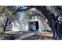 Charming home featuring a white stucco exterior, a lovely tree, and a welcoming entrance at 498 W Gail Dr, Chandler, AZ 85225