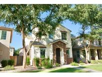 Charming two-story home boasts a well-maintained yard and inviting front entrance at 4332 E Oakland St, Gilbert, AZ 85295