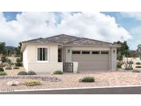 Charming single-story home featuring desert landscaping, a two-car garage, and neutral color palette at 15817 W Vogel Ave, Goodyear, AZ 85338