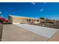 Charming single-story home with a well-maintained front yard and attached garage at 509 N 56 St, Mesa, AZ 85205