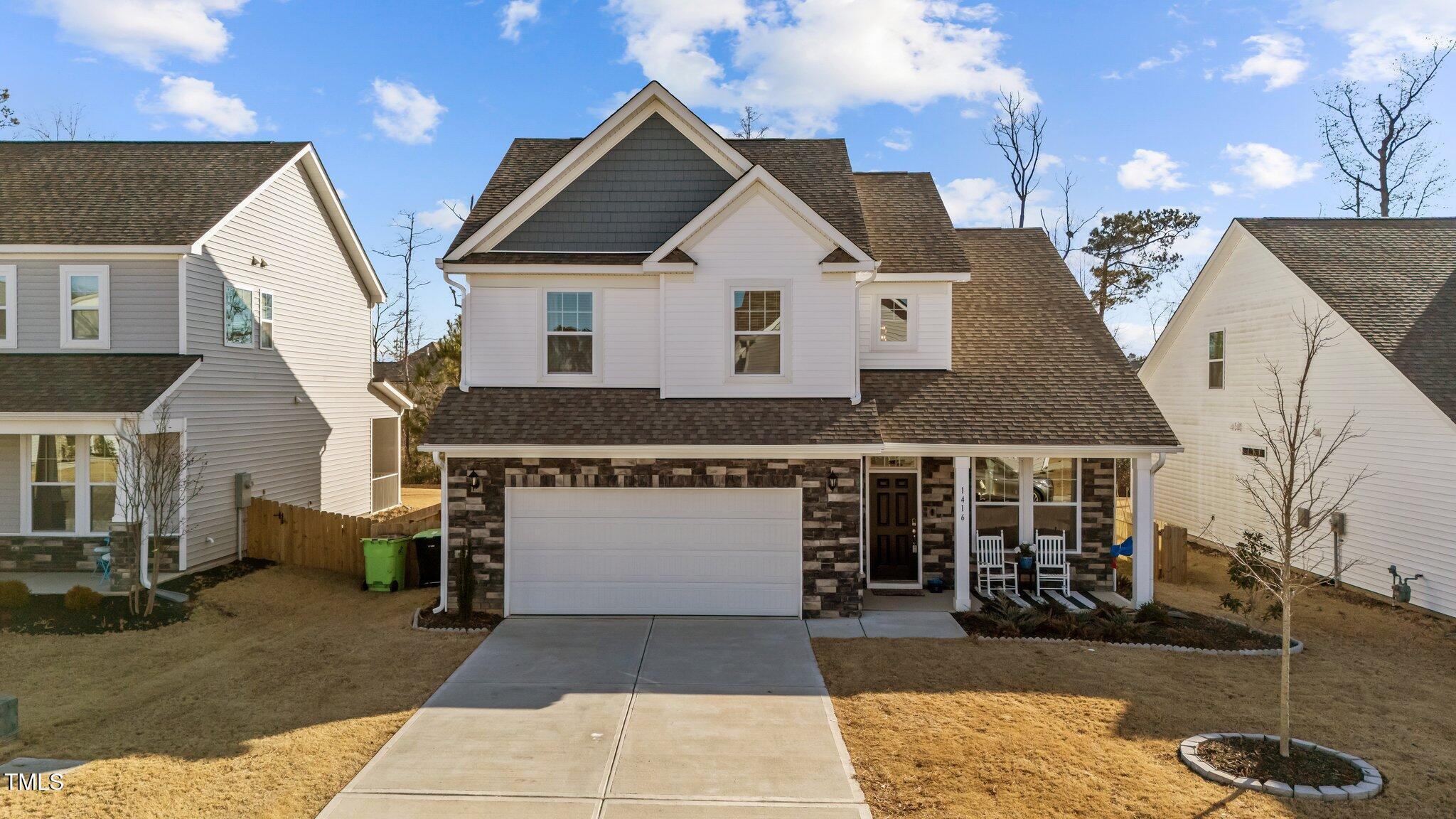 Photo one of 1416 Weavers Trace Dr Zebulon NC 27597 | MLS 10073818