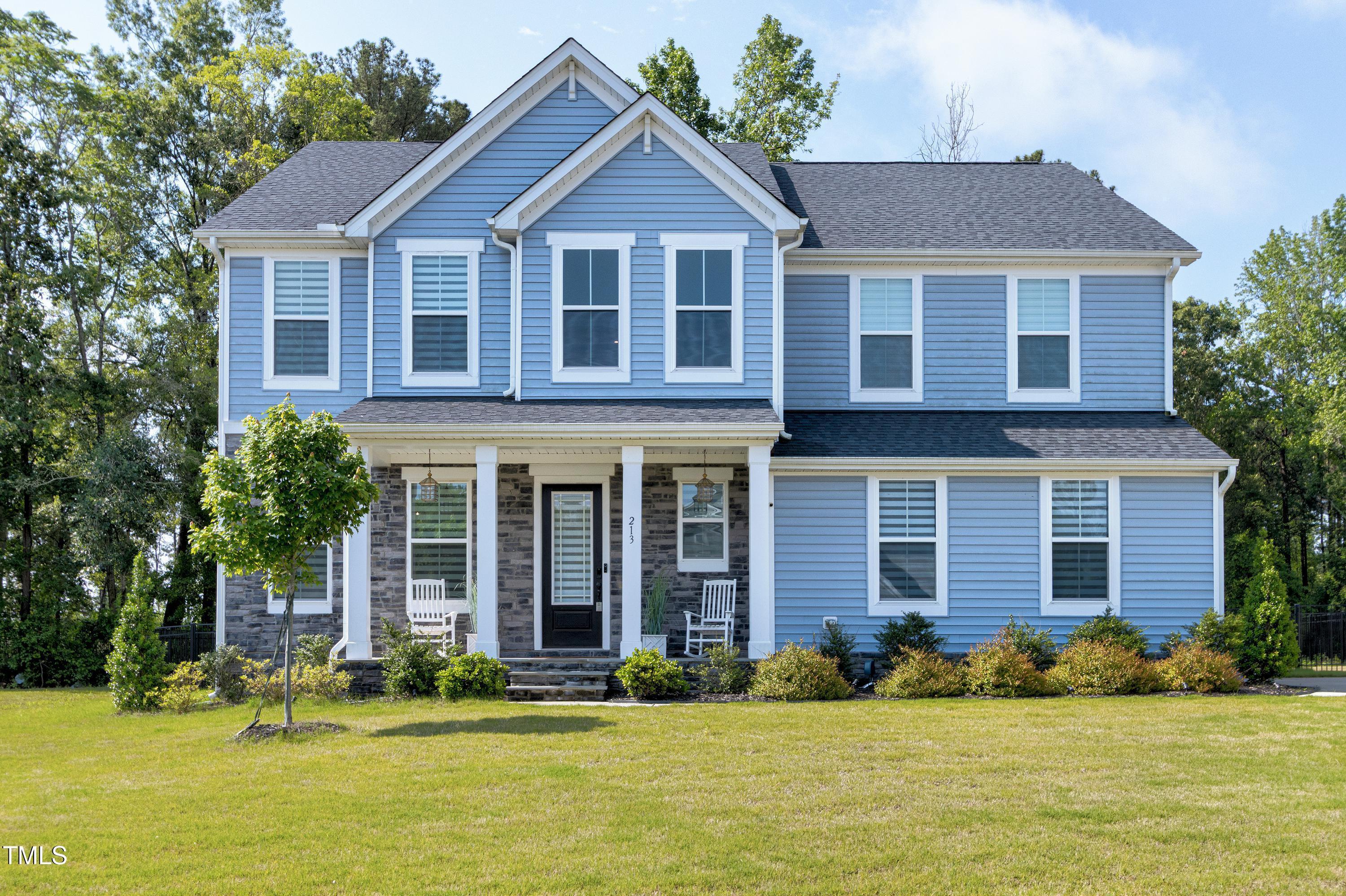 Photo one of 213 W Weatherford Dr Angier NC 27501 | MLS 10076936