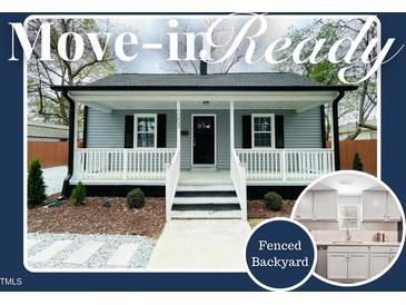 Charming home features a classic front porch, fresh landscaping, and a welcoming exterior at 1003 W Anderson St, Selma, NC 27576