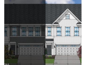 Two-story townhouses with two-car garages and modern design at 182 Nimble Way # 220, Clayton, NC 27520