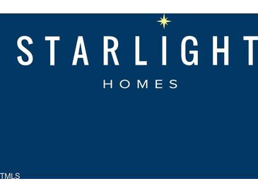 The Starlight Homes Logo in blue at 2062 Glen Crossing Dr, Durham, NC 27704