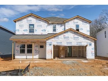New construction home featuring durable Tyvek HomeWrap for weather protection and energy efficiency at 2110 Cherry Creek Rd, Haw River, NC 27258