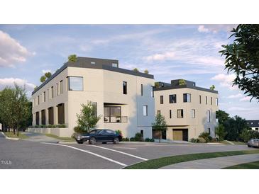 Modern townhome with rooftop gardens offers stylish urban living at 1310 Chamblee Hill Ct, Raleigh, NC 27608