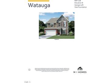 Charming two-story home with stone and siding, showcasing a welcoming front entrance at 2300 Bee Orchard St # 208, Apex, NC 27502