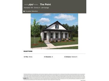 Charming single-Gathering home featuring a welcoming porch and stylish architectural details at 2874 Quarry Rd # 165, Rolesville, NC 27571
