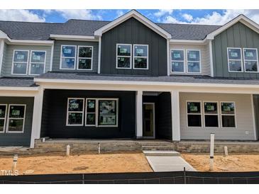 Charming new construction townhouse with modern color scheme and ample windows at 2917 Alyssa Ct, Knightdale, NC 27604