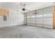 Clean, spacious two car garage with concrete floor and automatic door opener at 164 Clove Hitch Ln, Fuquay Varina, NC 27526