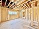 Room framing with exposed ceiling and open doorway at 508 Northwood Dr, Raleigh, NC 27609