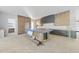 Spacious new construction kitchen with cabinets and a large island at 508 Northwood Dr, Raleigh, NC 27609