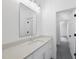 Modern bathroom with stylish mirror, vanity, and elegant fixtures at 5305 Dixon Dr, Raleigh, NC 27609