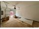 Unfinished garage space ready for customization with new construction materials and hardware at 1525 Havenmont Ct, Raleigh, NC 27608