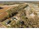 Aerial view of homesites and surrounding area, showcasing the community's landscape and location at 143 Hook Dr # 23, Fuquay Varina, NC 27526