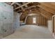 Unfinished attic space with potential for future development at 143 Hook Dr # 23, Fuquay Varina, NC 27526