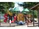 Fun playground with slides and climbing structures provides an enjoyable outdoor activity space at 138 New Twin Branch Ct, Smithfield, NC 27577